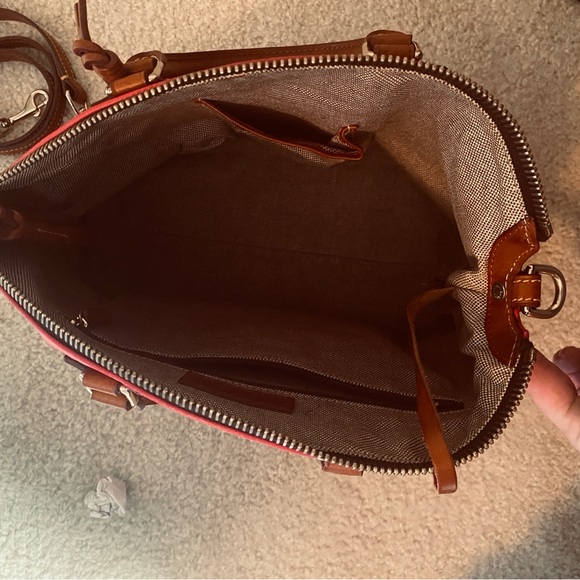 Dooney and Bourke Genuine Florentine Vacchetta Leather Bag - Picture 6 of 10